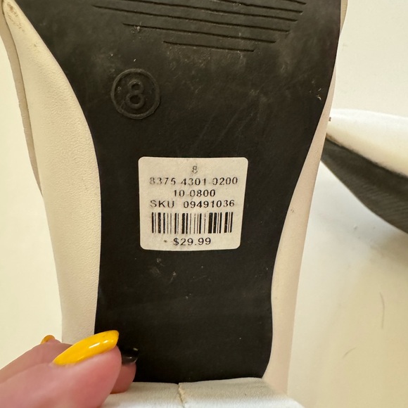 Woman’s size 8 white western style block heel boots 👢 - Picture 7 of 12